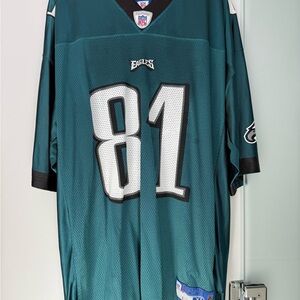 Philadelphia Eagles Terrell Owens vintage Reebok Green NFL Jersey
